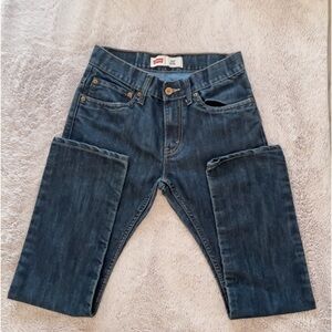 Levi's 511 Slim Fit Jeans Boys 16 Reg W28 x L28 Dark Blue Youth